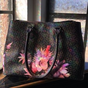 GUESS Ashville Floral Handbag